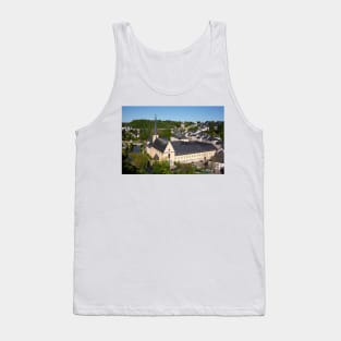 Luxembourg; City; Church; Abbey; Neumunster; Monastery; cultural center; ground Tank Top